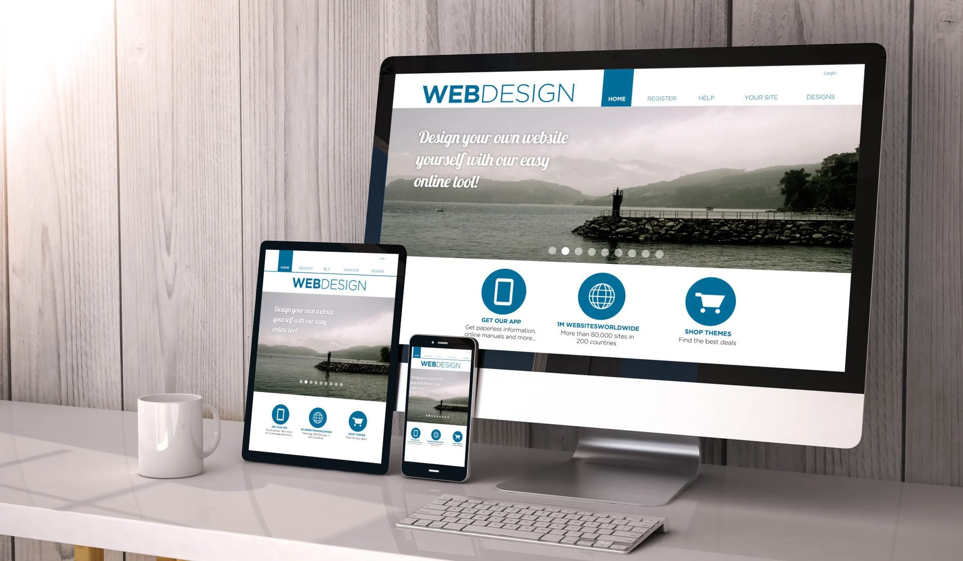 professional business website